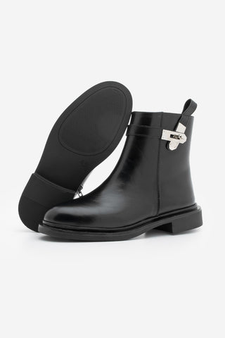 Kadın Tokalı Günlük Bot Velis - Siyah