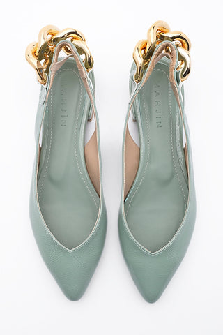 Kadın Babet Finle - Yeşil Rugan