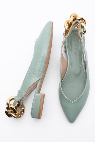 Kadın Babet Finle - Yeşil Rugan