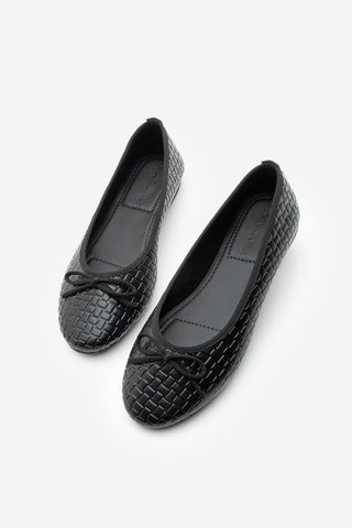 Kadın Fiyonklu Günlük Babet Monit - Siyah