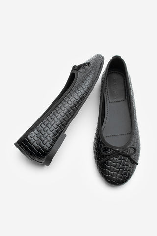 Kadın Fiyonklu Günlük Babet Monit - Siyah