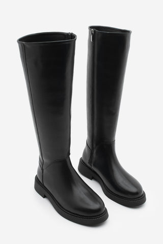 Kadın Günlük Çizme Zunet - Siyah