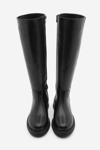 Kadın Günlük Çizme Zunet - Siyah