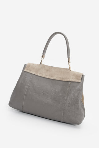 Kadın Hakiki Deri Omuz Çantası Ornis - Vizon Süet