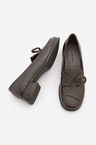 Kadın Hakiki Deri Loafer Günlük Ayakkabı Sanero - Kahve