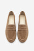 Kadın Hakiki Deri Loafer Ayakkabı Rosme - Taba