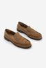 Kadın Hakiki Deri Makosen Loafer Günlük Ayakkabı Elsan - Camel Süet