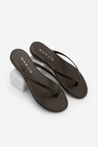 Kadın Parmak Arası Günlük Terlik Navisa - Kahve