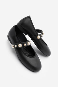 Kadın Bantlı Babet Vesma - Siyah