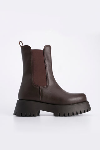 Kadın  Günlük Bot Zemes - Kahve