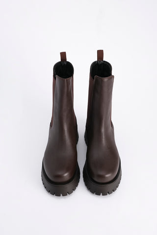 Kadın  Günlük Bot Zemes - Kahve