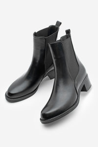 Kadın Topuklu Bot Elove - Siyah