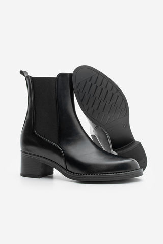 Kadın Topuklu Bot Elove - Siyah