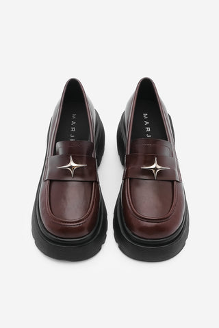 Kadın Lı Loafer Günlük Ayakkabı Monisa - Bordo