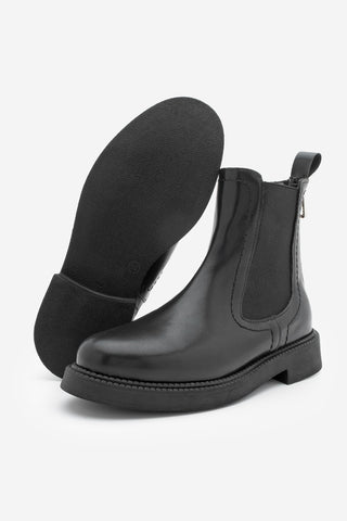 Kadın Lastikli Günlük Bot Pinge - Siyah