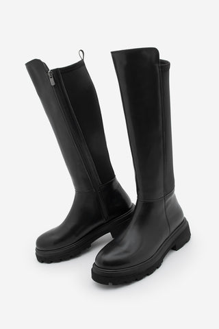 Kadın Günlük Çizme Zineva - Siyah
