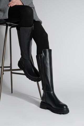 Kadın Günlük Çizme Zineva - Siyah