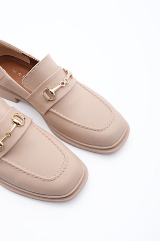 Kadın Loafer Günlük Ayakkabı Jenay - Bej