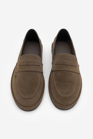 Kadın Loafer Günlük Ayakkabı Riston - Kahve Süet