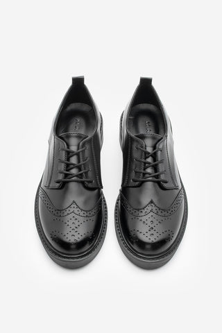 Kadın Oxford Ayakkabı Sindo - Siyah