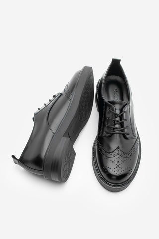 Kadın Oxford Ayakkabı Sindo - Siyah