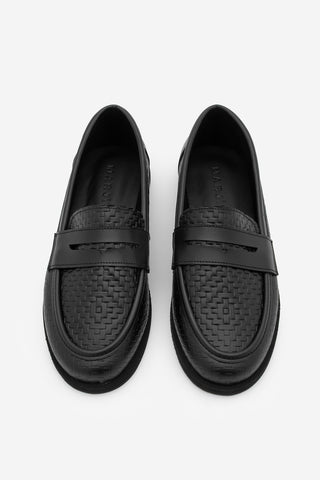 Kadın Loafer Günlük Ayakkabı Asgin - Siyah