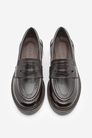 Kadın Loafer Günlük Ayakkabı Tornus - Kahve