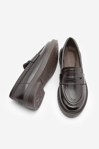 Kadın Loafer Günlük Ayakkabı Tornus - Kahve