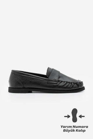 Kadın Loafer Günlük Ayakkabı Margos - Siyah