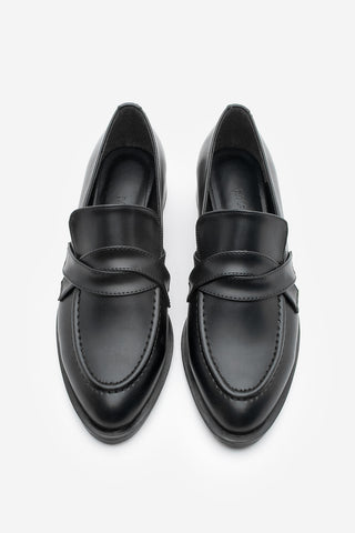 Kadın Loafer Günlük Ayakkabı Mendi - Siyah