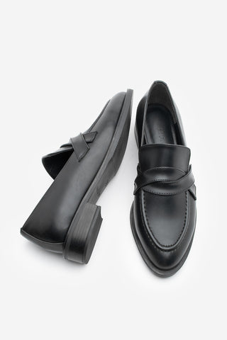 Kadın Loafer Günlük Ayakkabı Mendi - Siyah