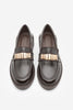 Kadın Loafer Tokalı Günlük Ayakkabı Vilyum - Kahve