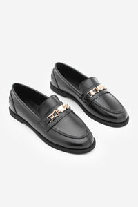 Kadın Loafer Tokalı Günlük Ayakkabı Zamira - Siyah