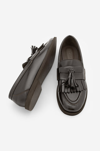 Kadın Loafer Günlük Ayakkabı Petlin - Kahve