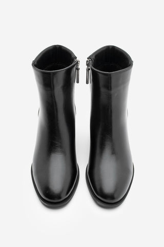 Kadın Topuklu Bot Lumbi - Siyah