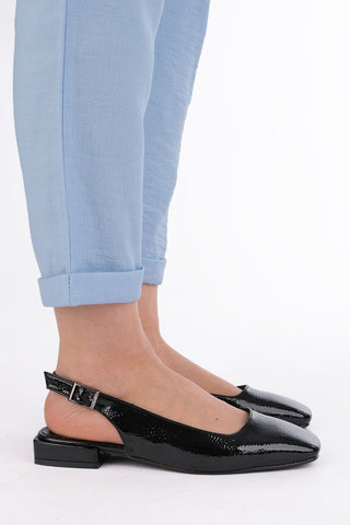 Kadın Babet Nivaz - Siyah Rugan