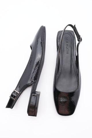 Kadın Babet Nivaz - Siyah Rugan