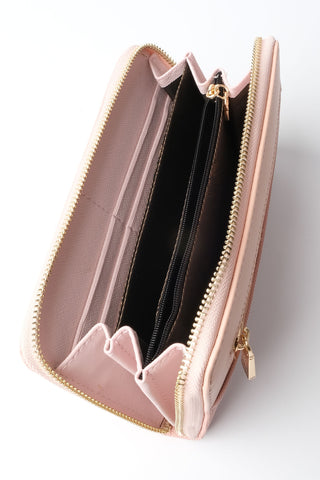 Kadın Telefon Bölmeli Cüzdan Nolena - Pudra