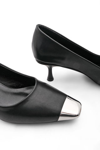 Kadın Stiletto Topuklu Ayakkabı Sedin - Siyah