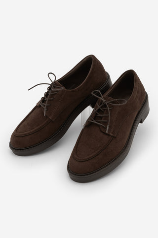 Kadın Oxford Ayakkabı Nesan - Kahve Süet