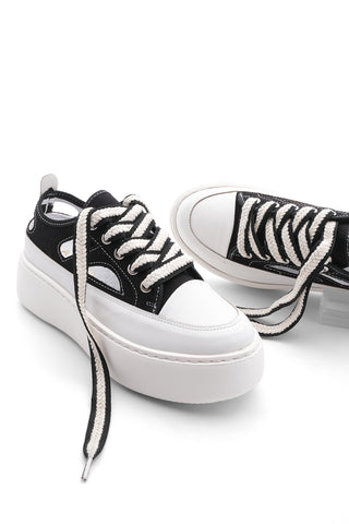 Kadın Sneaker  Spor Ayakkabı Dacos - Siyah