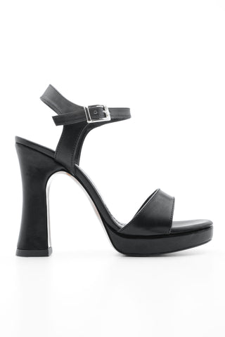 Kadın Platform Topuklu Ayakkabı Rikva - Siyah