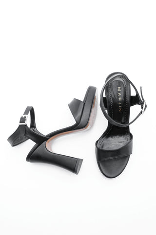 Kadın Platform Topuklu Ayakkabı Rikva - Siyah