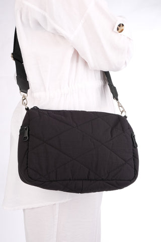 Kadın Postacı Çantası Elya - Siyah