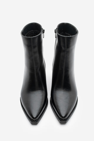 Kadın Sivri Burun Topuklu Bot Vorsis - Siyah