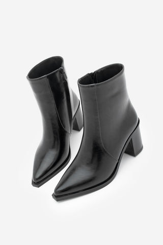 Kadın Topuklu Bot Ranka - Siyah