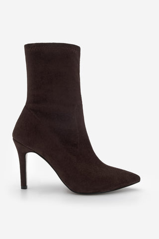 Kadın Streç Topuklu Bot Pesina - Kahve