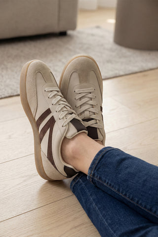 Kadın Sneaker Spor Ayakkabı Norde - Bej