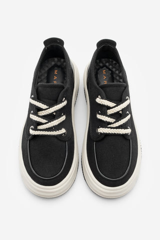 Kadın Sneaker Spor Ayakkabı Rotvi - Siyah