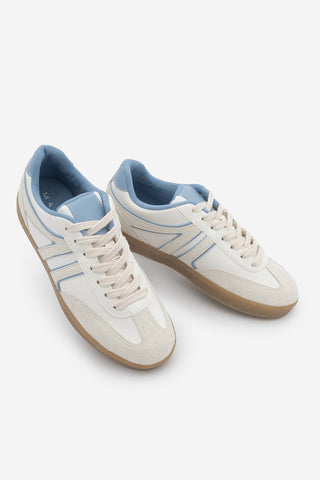 Kadın Sneaker Bağcıklı Spor Ayakkabı Denor - Mavi